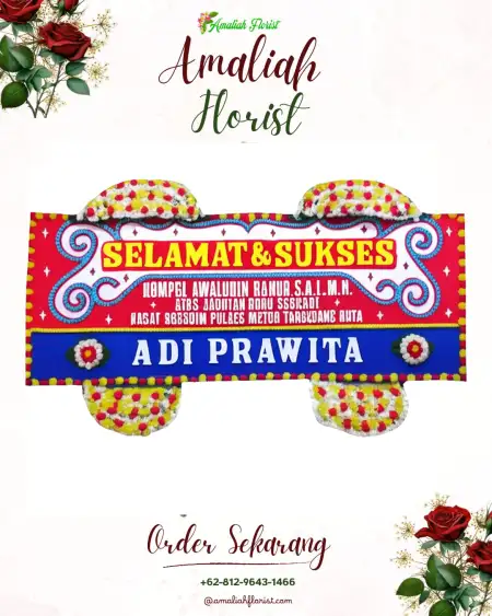 Papan Bunga Ucapan Selamat Waringin Jaya